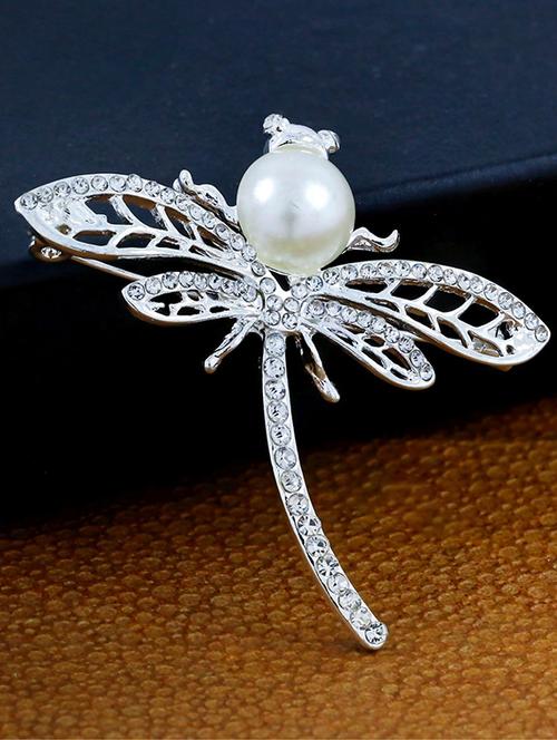 silver brass brooch - 17068677 - Very Small Image - 1