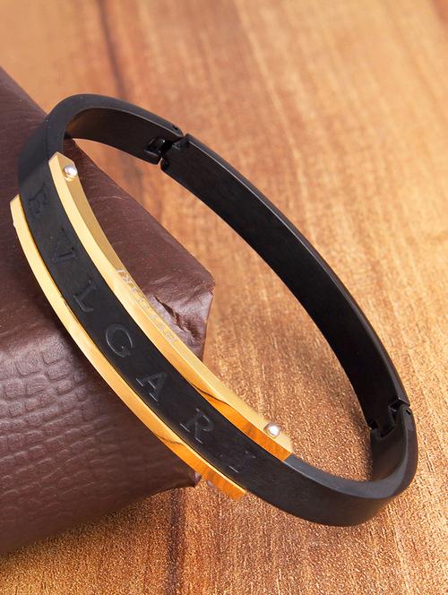 black, gold metal bracelet - 17068740 - Very Small Image - 1