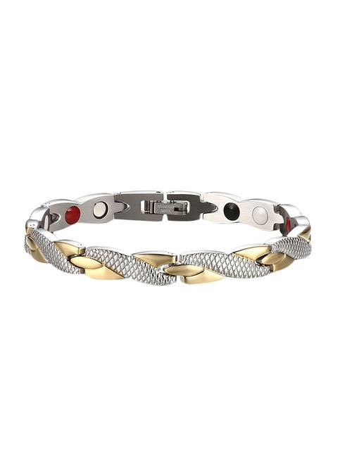 silver, gold metal bracelet - 17068802 - Very Small Image - 1