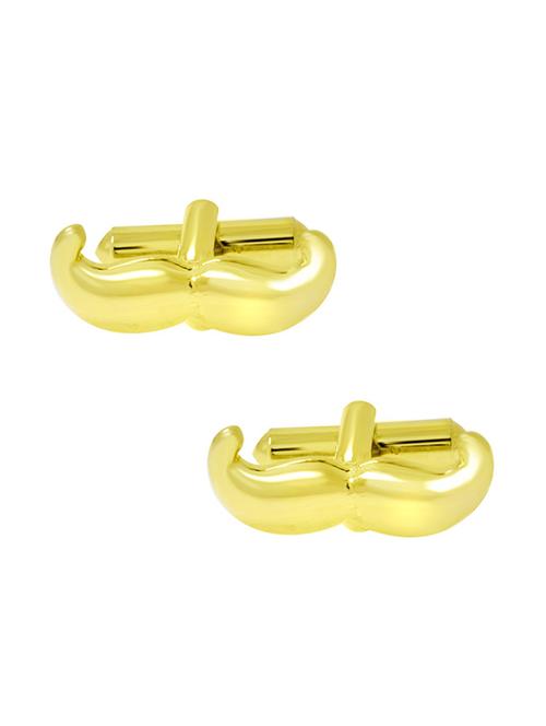 gold metal cufflinks - 17068882 - Very Small Image - 1