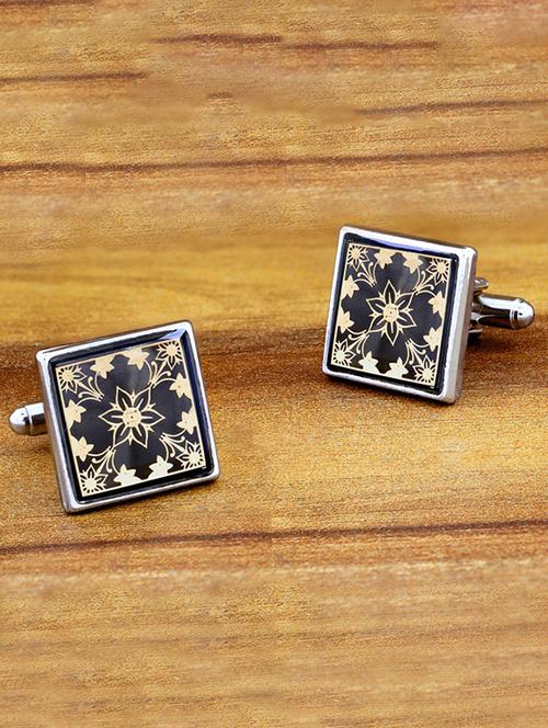 multi-color, silver metal cufflinks - 17068894 - Very Small Image - 1
