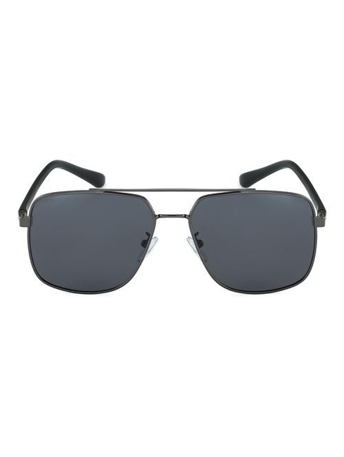 royal son retro square hd polarized men sunglasses - black - 17068994 - Very Small Image - 1