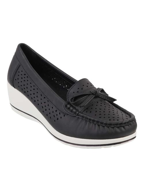 black slip on loafers - 17075032 - Very Small Image - 1