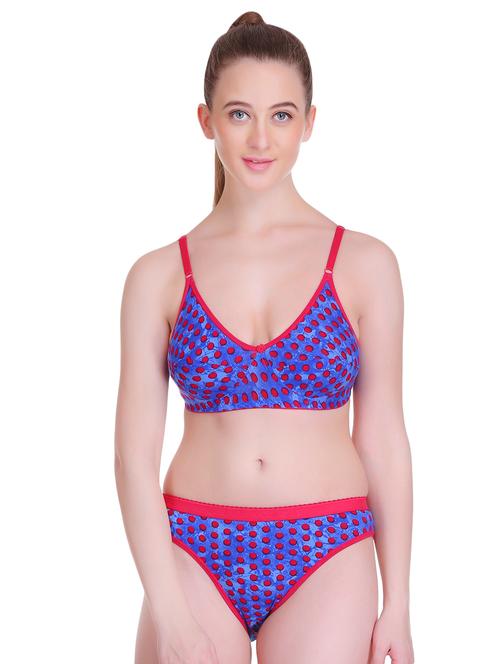 polka dot bra and panty set - 17076922 - Very Small Image - 1