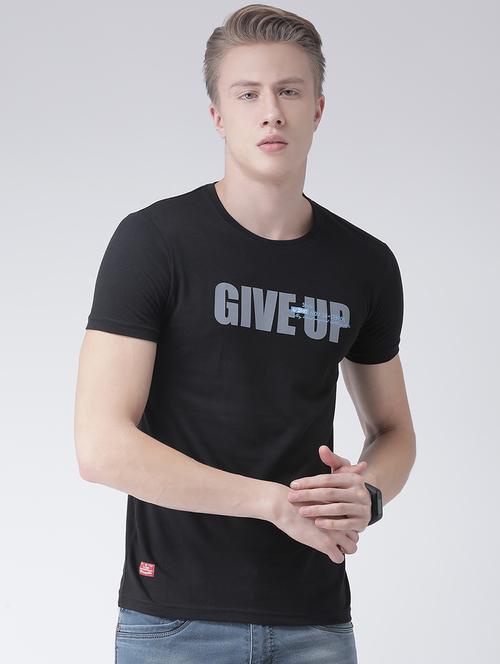 black typographic  t-shirt - 17077131 - Very Small Image - 1