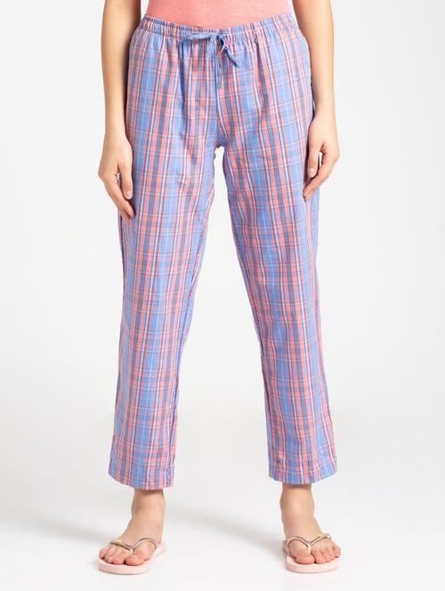 mid rise checkered pajama  - 17077895 - Very Small Image - 1