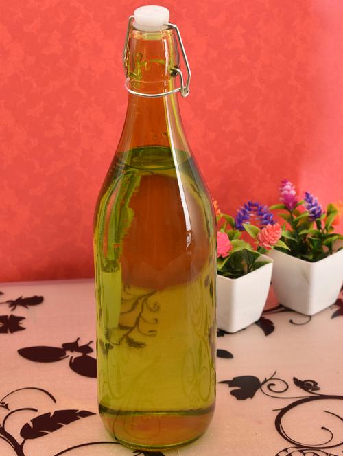 aqua cool glass water bottle with cork lid - 17078330 - Very Small Image - 1