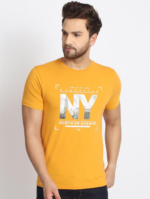 amber typographic chest print t-shirt - 17079410 - Very Small Image - 1