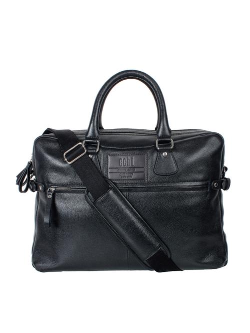 black leatherette laptopbag - 17080513 - Very Small Image - 1