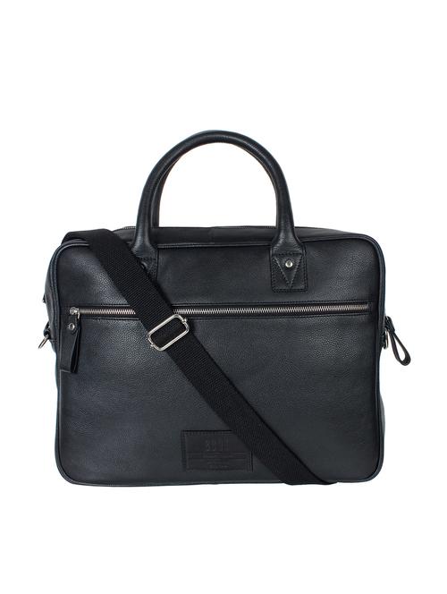 black leatherette laptopbag - 17080515 - Very Small Image - 1
