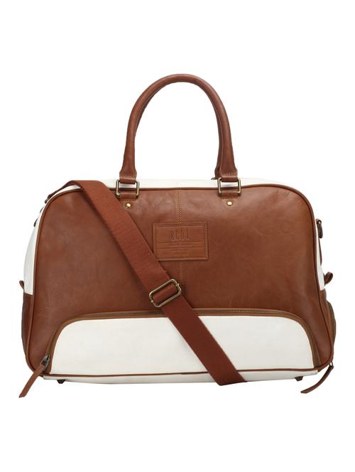 brown leather dufflebag - 17080817 - Very Small Image - 1