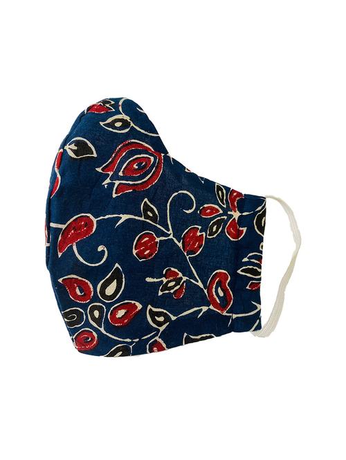 blue cotton antipollution women mask - 17081481 - Very Small Image - 1