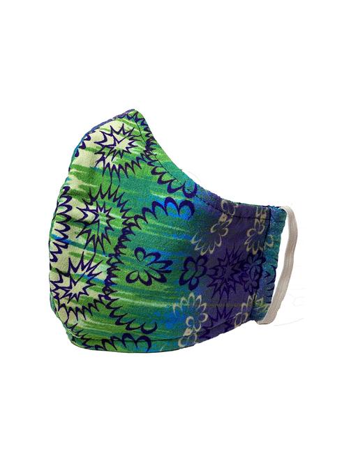 blue cotton antipollution women mask - 17081492 - Very Small Image - 1