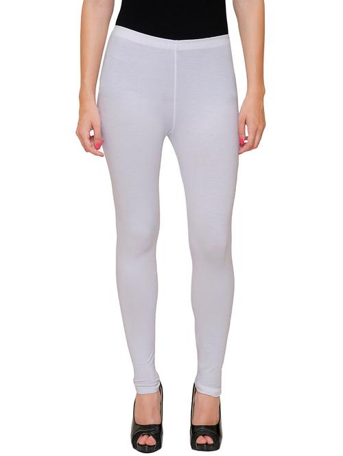 white cotton lycra leggings - 17082724 - Very Small Image - 1