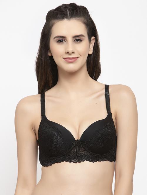 black polyester tshirt bra - 17083721 - Very Small Image - 1