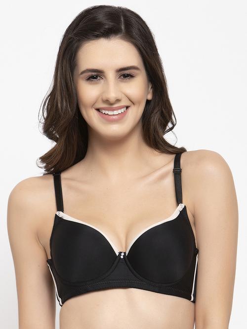 black polyester tshirt bra - 17083733 - Very Small Image - 1