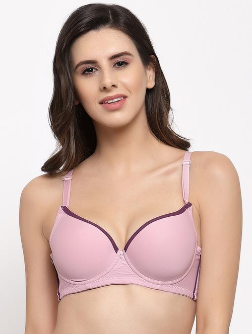 purple polyester tshirt bra - 17083734 - Very Small Image - 1