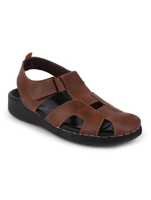 brown back strap sandals - 17084168 - Very Small Image - 1