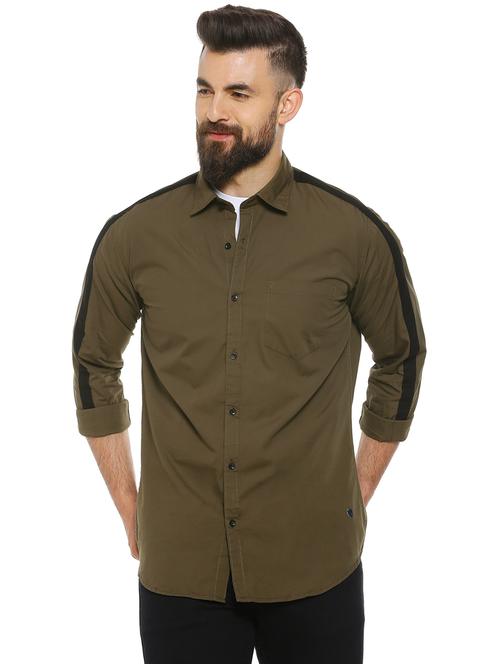 mens stripes casual shirt - 17084584 - Very Small Image - 1