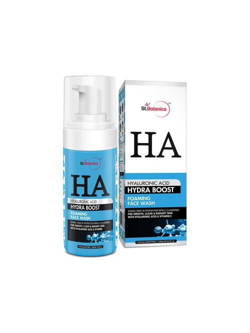 stbotanica hyaluronic acid hydra boost face wash 120ml - 17085784 - Very Small Image - 1