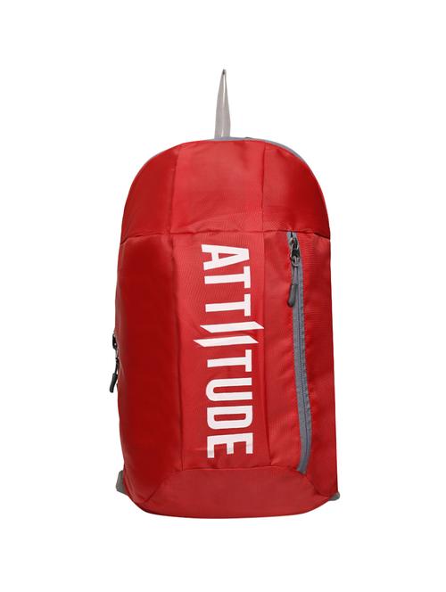 red polyester backpack - 17088244 - Very Small Image - 1