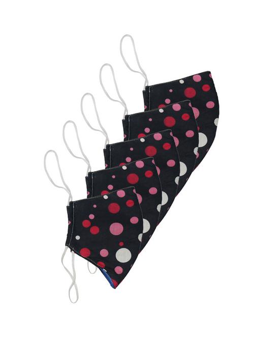 purple cotton anti-pollution men mask (pack of 5) - 17094256 - Very Small Image - 1