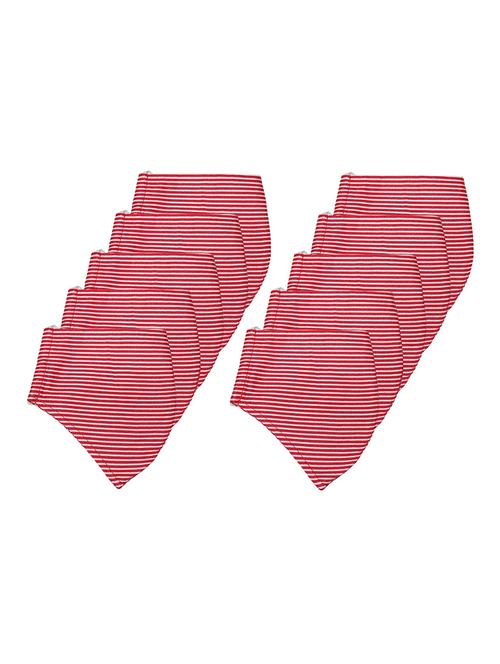 red cotton anti-pollution women mask (pack of 10) - 17094654 - Very Small Image - 1