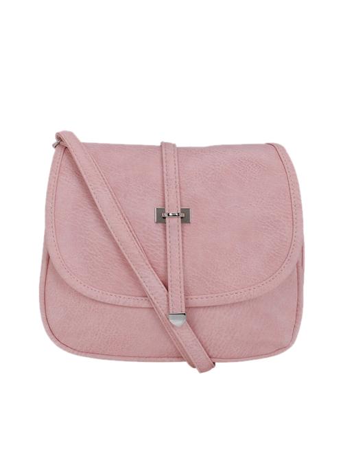 pink leatherette (pu) sling bag - 17097743 - Very Small Image - 1