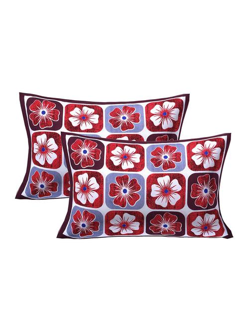  cotton printed pillow cover (set of 2 pieces) - 17103125 - Very Small Image - 1
