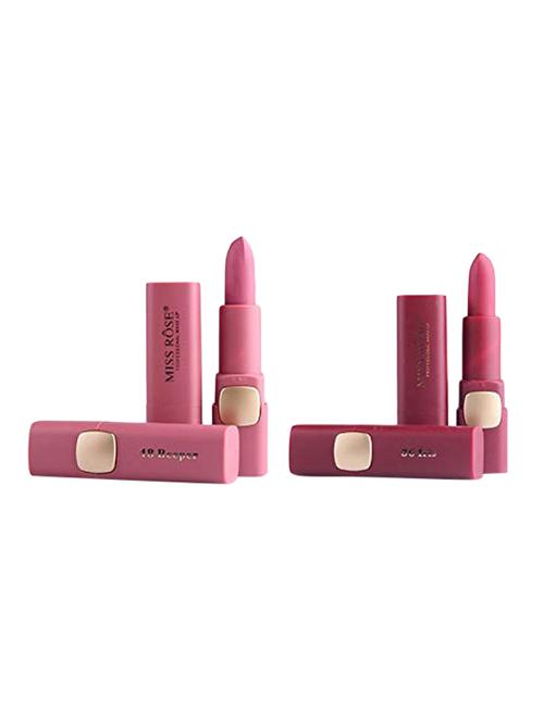 miss rose matte finish lipsticks shade#36,48 (pack of 2) - 17103606 - Very Small Image - 1