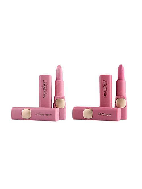 miss rose matte finish lipsticks shade#45,48 (pack of 2) - 17103612 - Very Small Image - 1