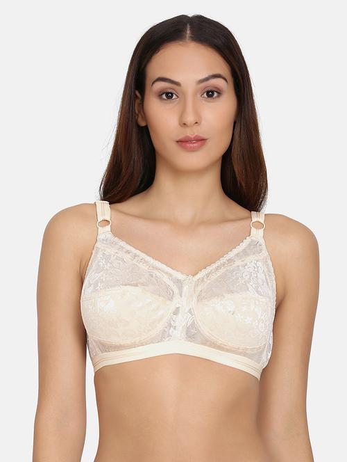 beige lace minimizer bra - 17104861 - Very Small Image - 1