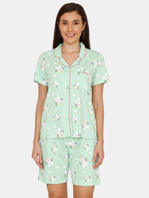 quirky print shorts set - 17108834 - Very Small Image - 1