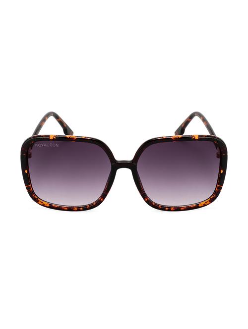 royal son over sized uv protected women sunglasses - black - 17110344 - Very Small Image - 1