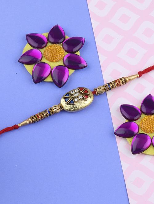  stylish designer look  rakhi   - 17116312 - Very Small Image - 1