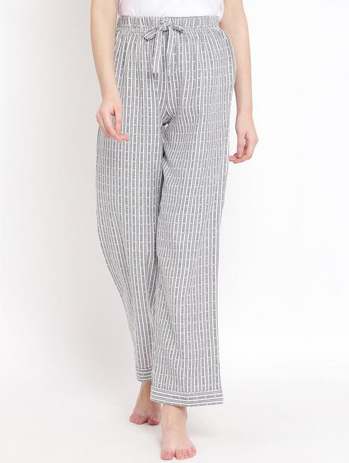 drawstring waist printed pajama  - 17116462 - Very Small Image - 1