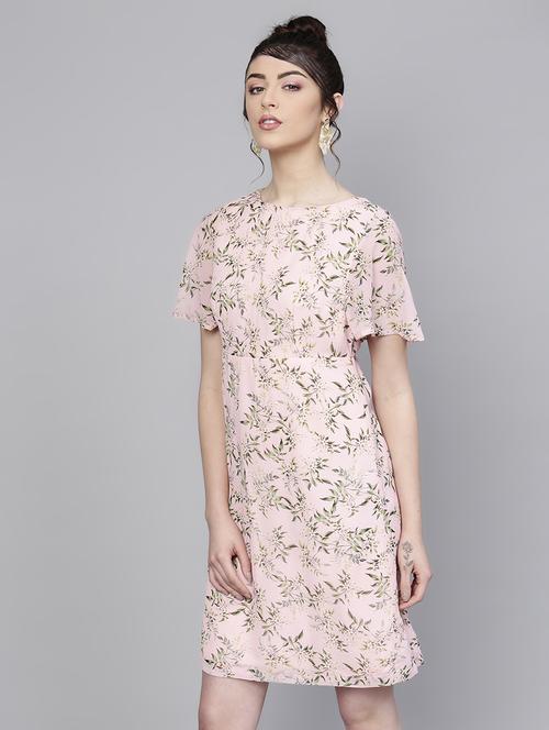 rosewater pink floral dress  - 17119405 - Very Small Image - 1