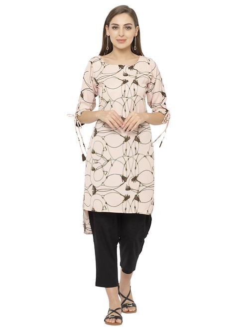 women's high-low kurta - 17120379 - Very Small Image - 1