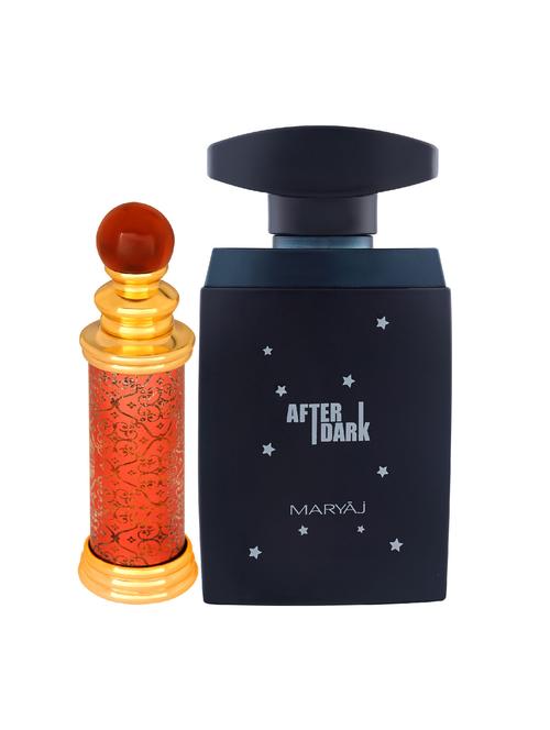ajmal classic oud cp oudh alcohol-free attar 10ml for unisex and maryaj after dark edp 100ml for men + 2 parfum testers free - 17122018 - Very Small Image - 1