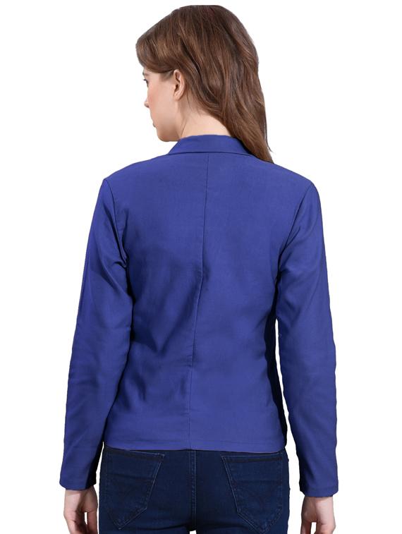 single button casual blazer - 17125953 - Standard Image - 2