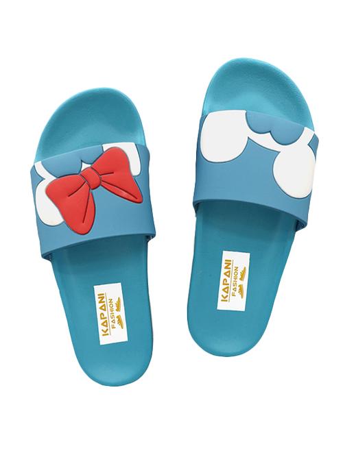 blue slip on flip flop - 17126259 - Very Small Image - 1