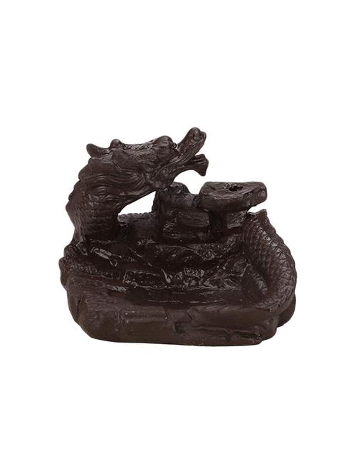  dragon smoke backflow cone incense holder decorative showpiece with 10 free smoke backflow scented cone incenses - 17126283 - Very Small Image - 1