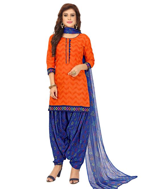 printed salwar suit set  - 17128013 - Very Small Image - 1