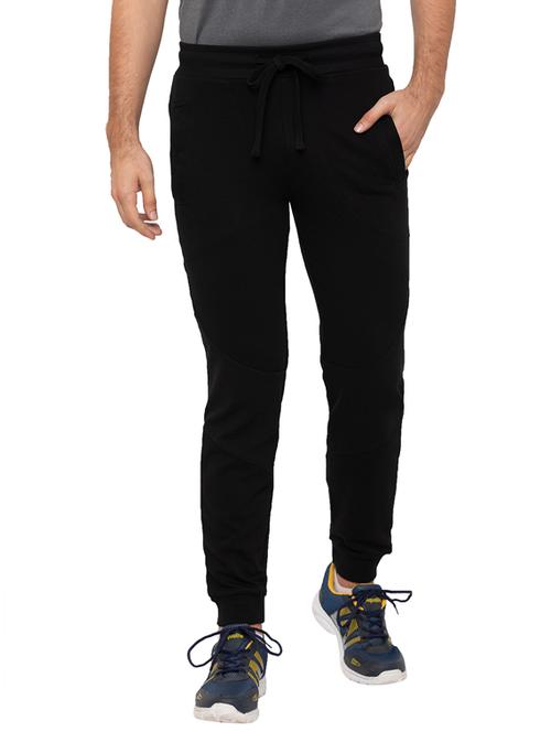 black solid jogger - 17136517 - Very Small Image - 1