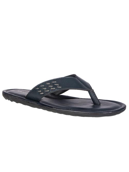 navy toe separator slippers - 17139936 - Very Small Image - 1