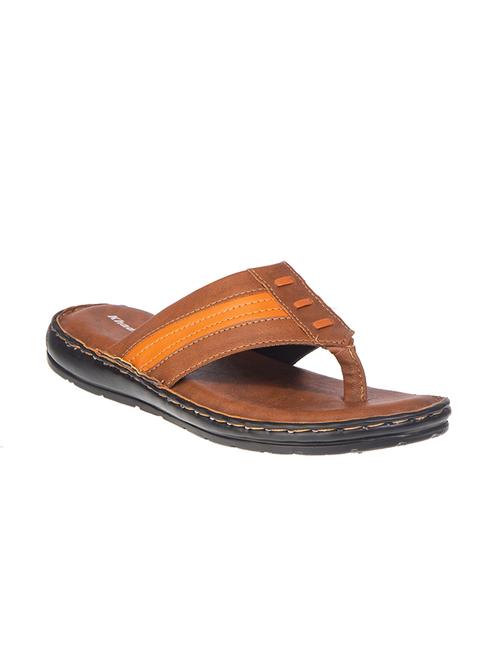 brown toe separator slippers - 17139940 - Very Small Image - 1