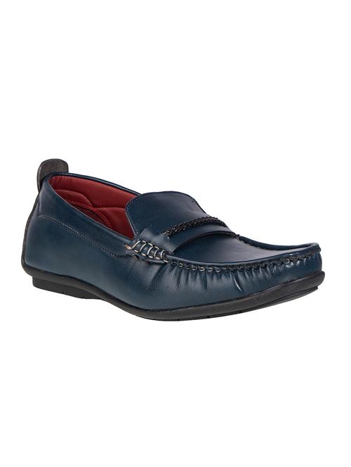 navy slip on loafers - 17139950 - Very Small Image - 1