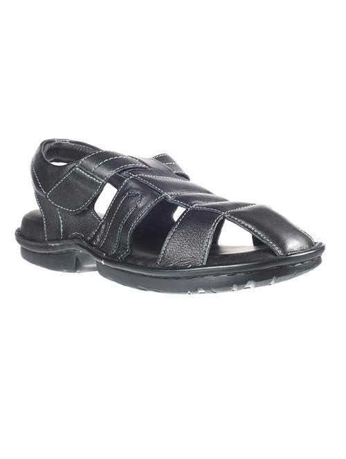black back strap sandals - 17140412 - Very Small Image - 1