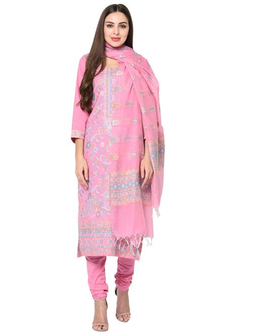 printed unstitched suit - 17142278 - Very Small Image - 1