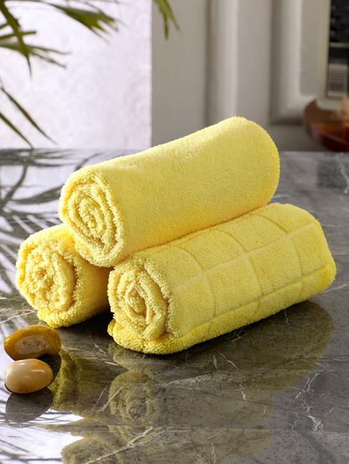 microfiber hand towel (pack of 3) - 17142444 - Very Small Image - 1